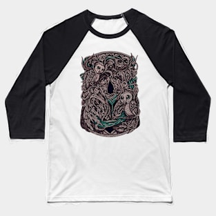 Flower Baseball T-Shirt